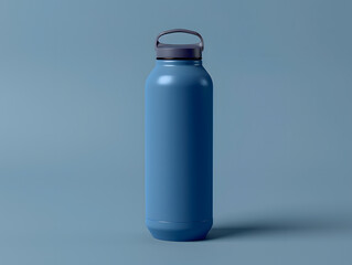 Water bottle mockup transitioning to a thermal tumbler, highlighting versatility and function
