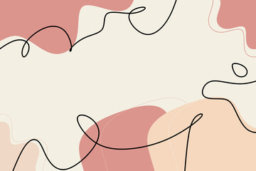 Abstract memphis geometric shape background