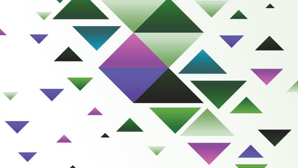 Abstract geometric shapes background with triangle