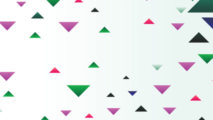 Abstract geometric shapes background with triangle