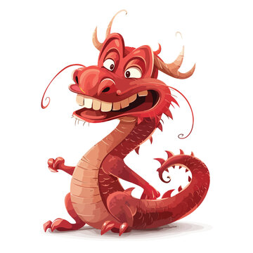 red dragon cartoon
