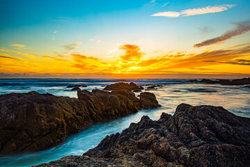 Asilomar Beach Sunset, California