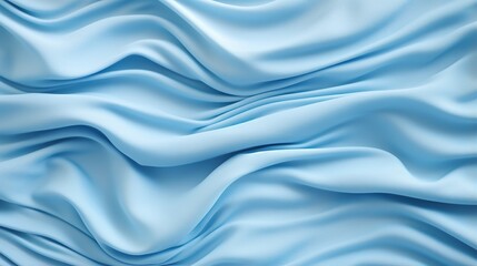 Fabric wavy lines.