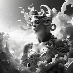 Sky Cloud Pics Black and White Graphic Illustrations