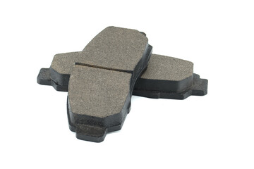 Brake pads isolated on white background