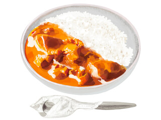 バターチキンカレー（スプーン付き）