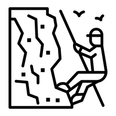 Obraz premium adventure sport icon