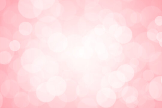 Abstract pink bokeh vector background