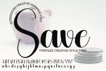 Signature Font Calligraphy Logotype Script Brush Font Type Font lettering handwritten