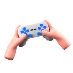 Hand Gesture Hold Game Joystick Device © kerismaker