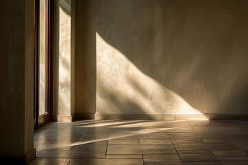 Harmonious balance of light and shadow, inducing tranquility
