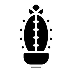 cactus in pot icon