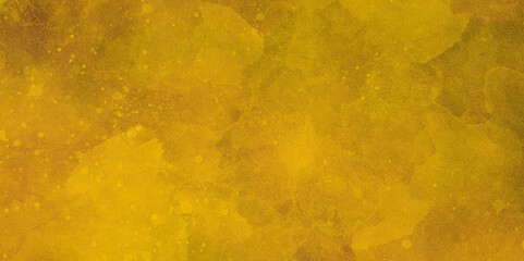 Abstract background yellow wall grunge watercolor drawing on a paper. yellow watercolor smooth paint old texture painting background, colorful vibrant aged background, fantasy smooth light.