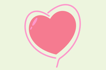 heart shaped balloon