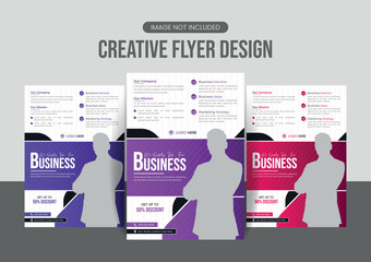 Unique professional corporate flyer and poster design 