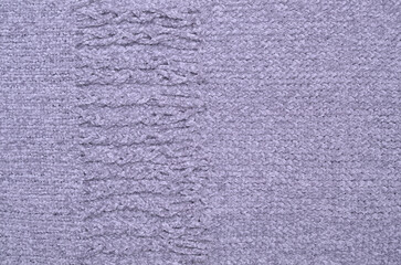 Gray knitted yarn background.