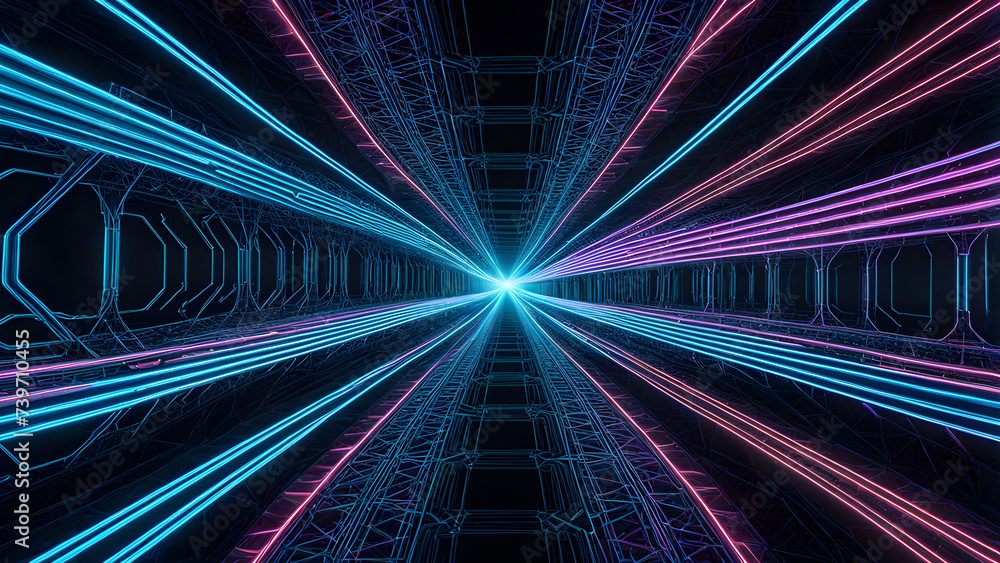 Poster abstract-ai-entity-composed-of-intertwining-data-streams-and-neural-connections-neon-light-trails