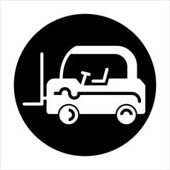 Forklift Truck Icon Y_2402002