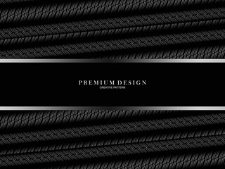 Black metal texture steel background. Perforated metal sheet. Dark premium background.