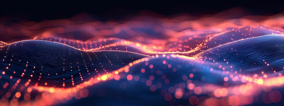 colorful particle abstract wave form 
dof aputure minimal wave ripple line and dot abstract background abstract background backdrop template graphic showcase