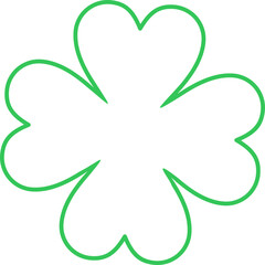 Obraz premium St. Patrick's Day Shamrock Icon