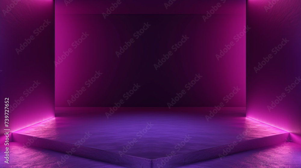 Poster studio background concept abstract empty light gradient purple