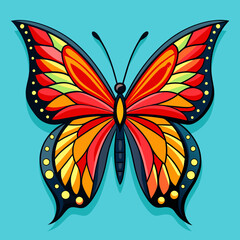 Realistic Butterfly Wings - Vibrant and Colorful Design