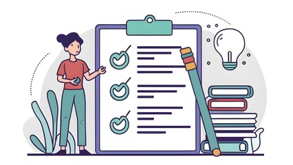 An illustration of lesson plan 