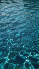 blue water waves, water texture blending the tranquility of pools, ocean waves