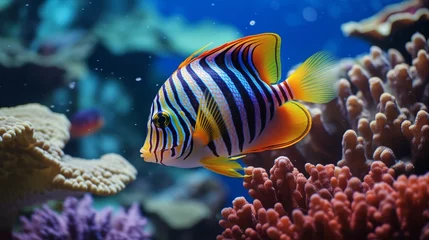  fish in aquarium, fish in aquarium, coral reef with fish © Designs By Bia