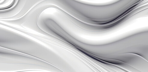 White futuristic wave abstract business background banner, swirl wave abstract background