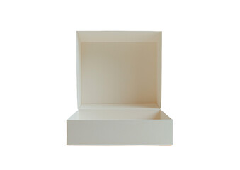 Empty white box