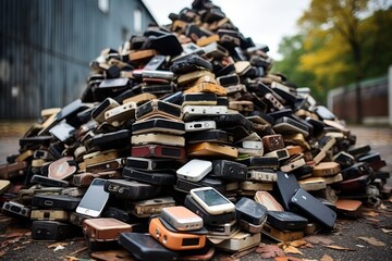 Choose mobile phone. Heap of the different smartphones