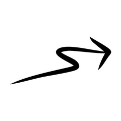 Scibble Doodle Arrow