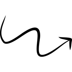 Scibble Doodle Arrow