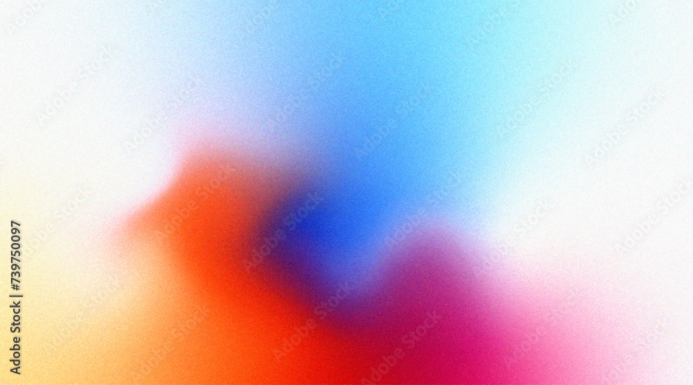 Poster Gradient grainy texture abstract background.