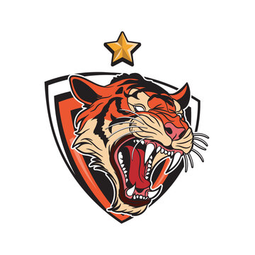 Tiger Esport Mascot Logo