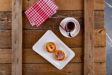 breakfast on. the table restaurant