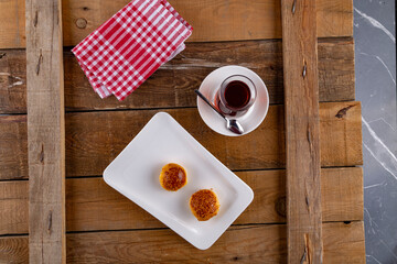 breakfast on. the table restaurant