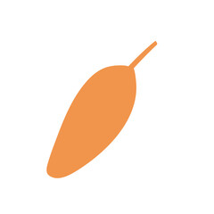 Tropical leaves illustration