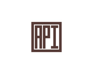 API logo design vector template