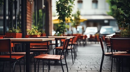 Safe and hygienic restaurant seating, ensuring protection from pathogens and maintaining cleanliness to prevent disease transmission in dining areas.
 - obrazy, fototapety, plakaty