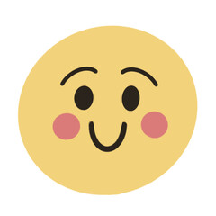 微笑む顔マーク