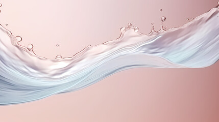 Water splash background, water attack impact and flutter in air explosion