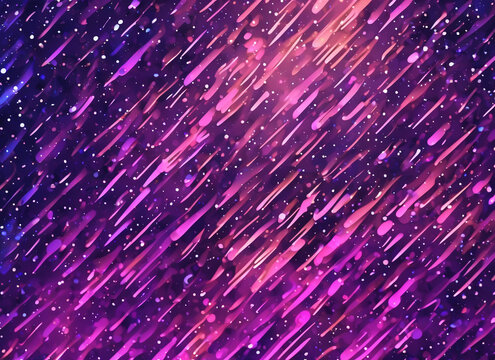 Abstract purple rain