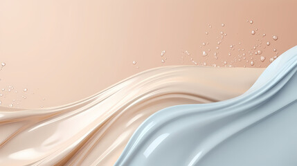 Water splash background, water attack impact and flutter in air explosion