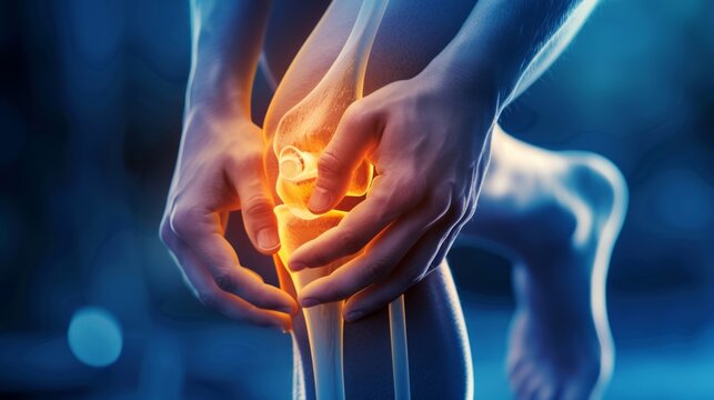 Anterior cruciate ligament (ACL) is a ligament in the center of the knee that prevents the shin bone (tibia) from moving forward on the thigh bone (femur)