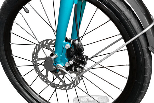 Bicycle brake disc.