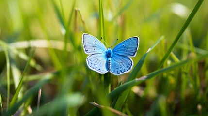 Alcon blue butterfly