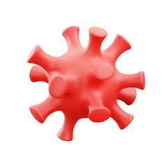 Obraz premium 3D Virus Illustration